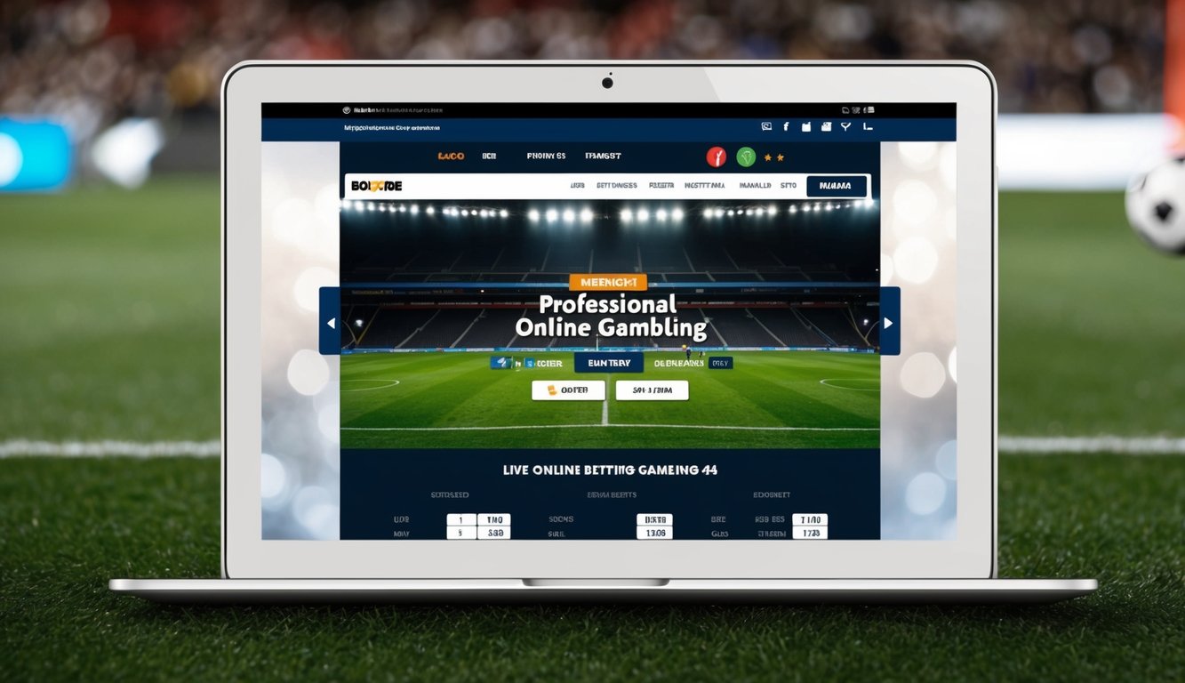 Website Judi Bola Online Resmi Fitur Live Betting